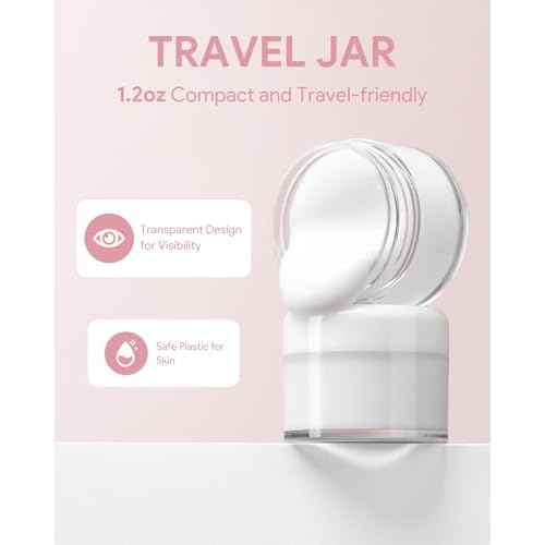 Toiletry bag for women with travel size containers set, hanging toiletry bag for full Size toiletries, Skincare, Shampoo, Makeup Cosmetic Bag Travel Organizer, Water-resistant toiletry bag
