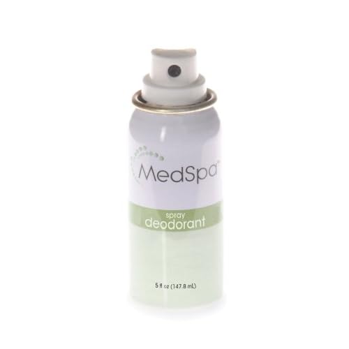 Medline MedSpa Aerosol Deodorant, Fresh Scent, 5 oz., Premium Quality Body Spray for Daily Use, Pack of 24