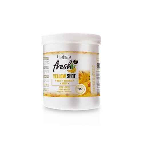 Biokera Natura Fresh Yellow Shot Mask 33.5 oz