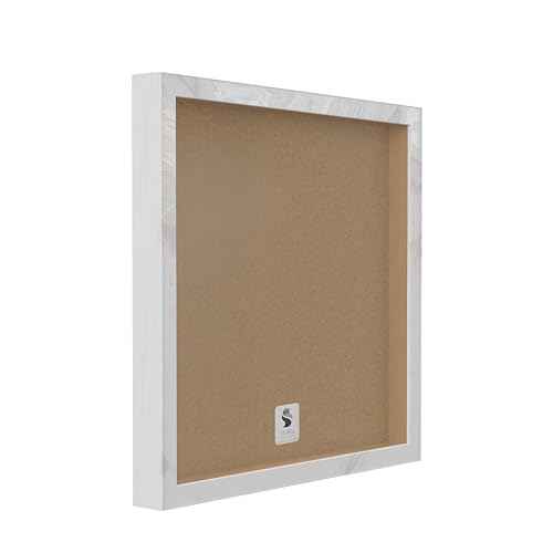 Stupell Industries Wash Soak Relax Floral Wood, Design by Sean Parnell White Framed Wall Art, 24 x 24, Multi-Color