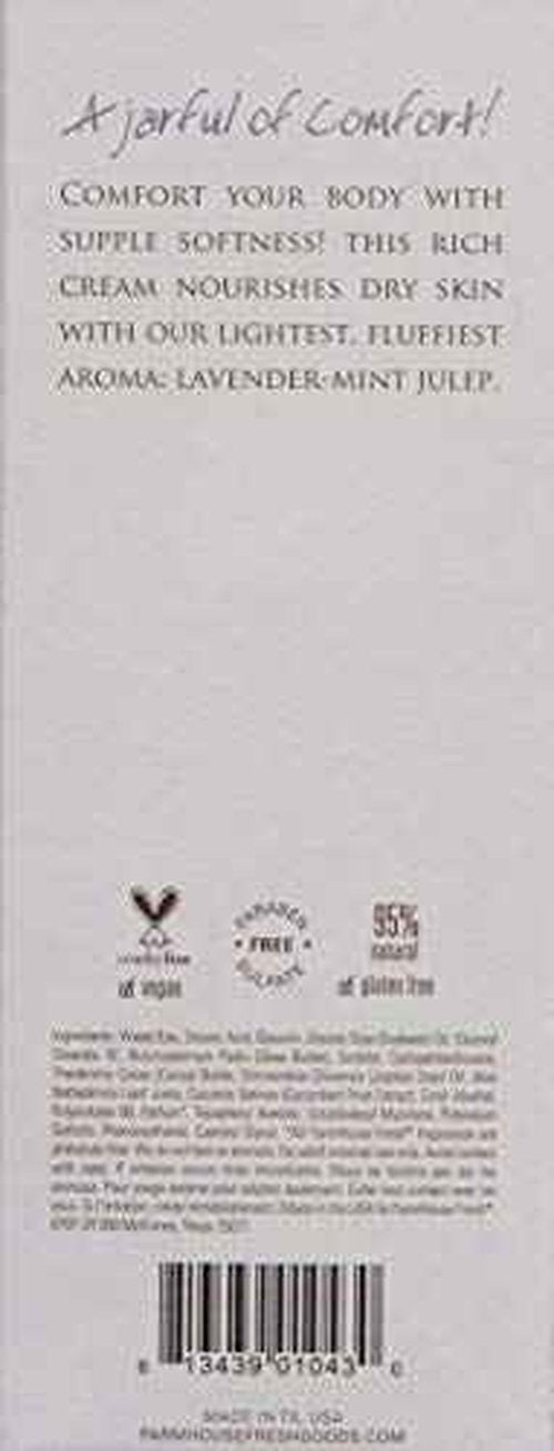 Farmhouse Fresh Rich Shea Butter Body Cream - Fluffy Bunny 8oz