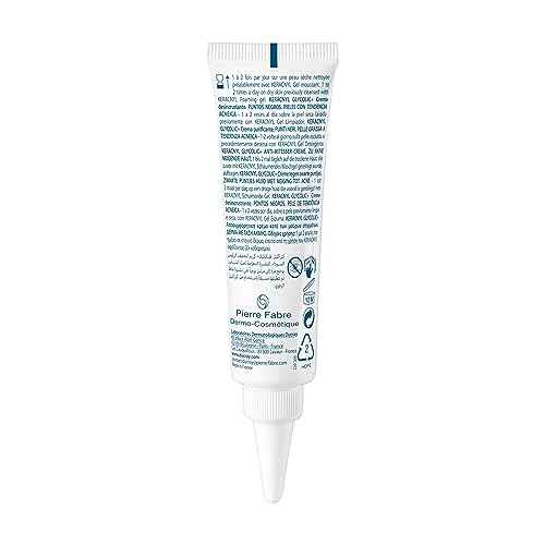 Ducray Keracnyl Glycolic+ Unclogging Cream 30ml Unclogging cream against black heads and acne prone skins.