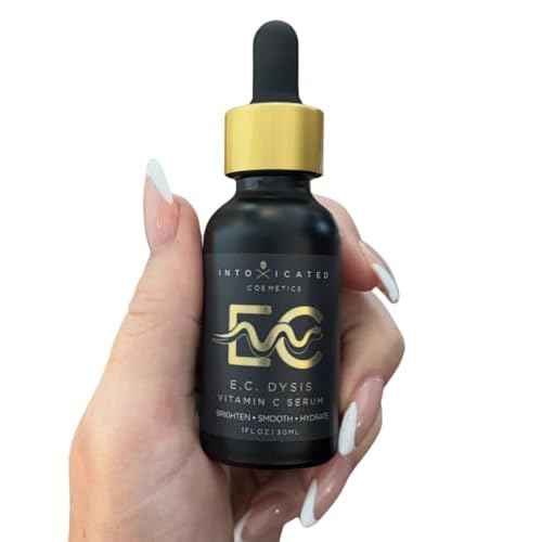 Intoxicated Cosmetics E.C. Dysis Serum 30ml - Anti-Aging & Brightening Vitamin C and E Serum for All Skin Types