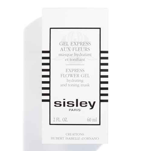 Sisley Paris Express Flower Gel - 60 mL - Leave-On Gel Face Mask - Hydrates, Tones & Minimizes Look of Fatigue in 3 Minutes - All Skin Types