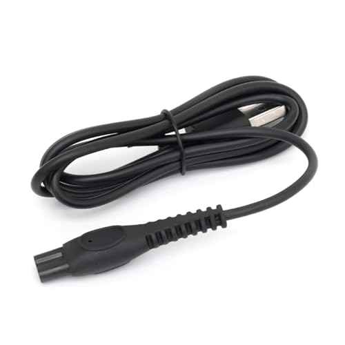 5V Shaver Charger for Philips Norelco 2400 3600 3900 5400 7800 MG5910 MG7910 MG9510 MG9520 3000 5000 7000 Series Trimmer Replacement Power Cord USB Charging Cable for Phillips