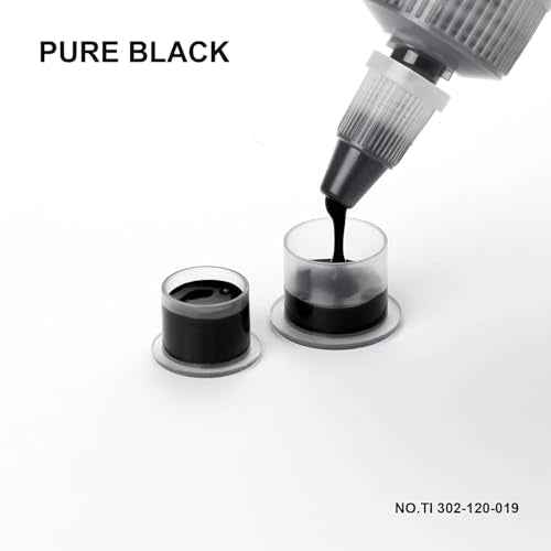 Tattoo Ink Black Tattoo Ink 3.4oz(100ml) Black Ink Tattoo for Shading and Lining Smooth Consistent Pigment Professional Tattoo Inks