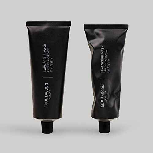 Blue Lagoon - Resurfacing Exfoliating Volcanic Lava Scrub Face Mask - Hydrating Face Mask - Moisturizing Face Mask - Face Scrub - Hydrating Mask - Bioactive Icelandic Skincare (2.5 oz | 75 ml)