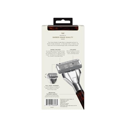 Cremo Astonishingly Superior Tortoise Shell (Horn) Razor Kit (Packaging May Vary)
