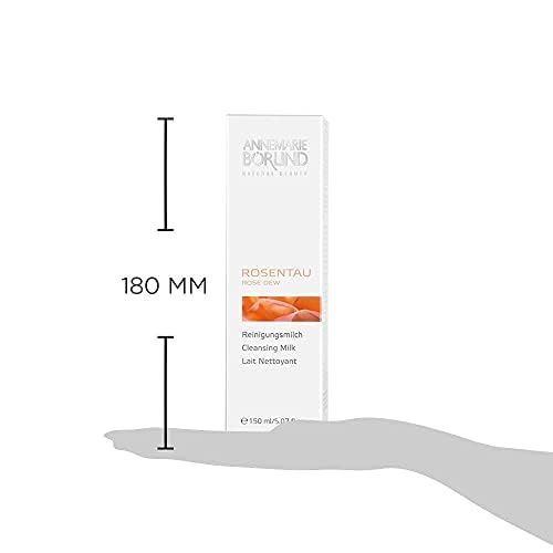 ANNEMARIE B?RLIND - ROSE DEW Cleansing Milk - Avocado Cucumber and Rose Water Natural Vegan Face Wash - Moisturizes and Removes Makeup and Impurities - 5.07 Fl. Oz.