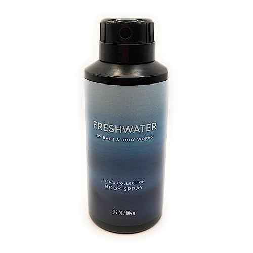Bath & Body Works Mens Collection Freshwater Deodorizing Body Spray 3.7 Fluid Ounce