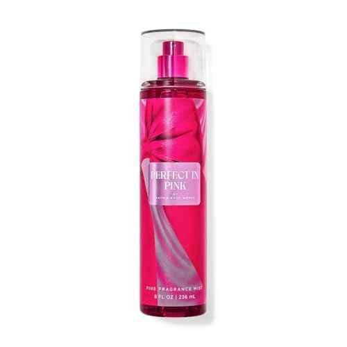 Bath and Body Works Fine Body Fragrance Mist 8 Fluid Ounce (Perfect in Pink)