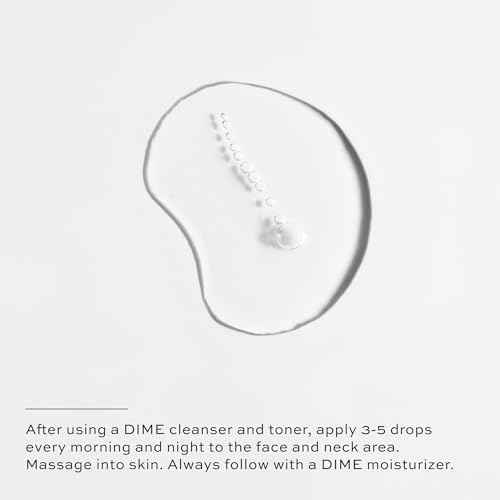 DIME Beauty TBT Serum - Anti-Aging Face Serum With Niacinamide and Mandelic Acid, Hydrating for Youthful Skin, 1 oz (30 mL)