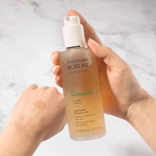 ANNEMARIE B?RLIND ? LL Regeneration Revitalizing Blossom Dew Gel ? Sustainably Sourced Natural Facial Toner to Strengthen The Skin with Intense Moisture ? Step 2 of 5-5 Oz