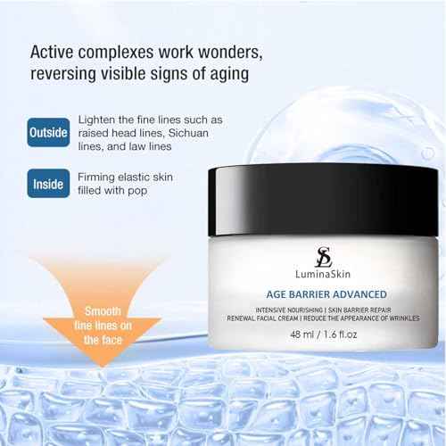 Age Barrier Advanced Cream - Fix & Renewal Facial Cream - Hydrating Face Moisturizer, Anti Aging & Skin Barrier Repair Face Cream