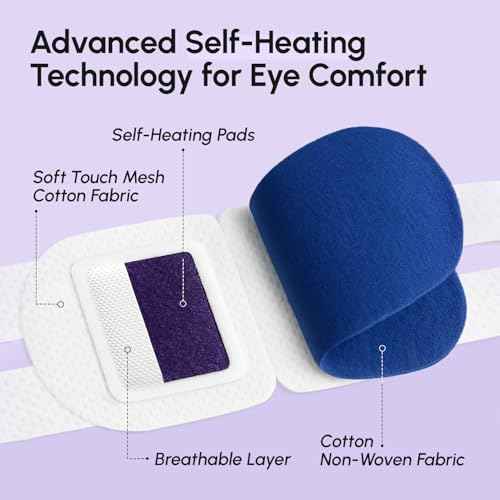 MAREE Steam Eye Mask ? 3-in-1 Heated Eye Mask for Dry Eyes ? Masks for Women for Puffy Eyes ? Steam Eye Masks Disposable ? Warm Compress for Eye ? Spa Gifts for Women Relaxation ? Travel Essentials