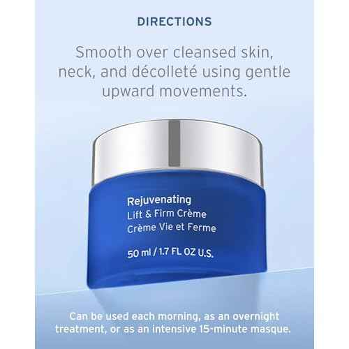 Kerstin Florian Rejuvenating Lift & Firm Cream | Anti-Aging Moisturizer with Peptides & Bakuchiol | Firms and Smooths Skin on Face, Neck & D?collet? for a Youthful-Looking Glow