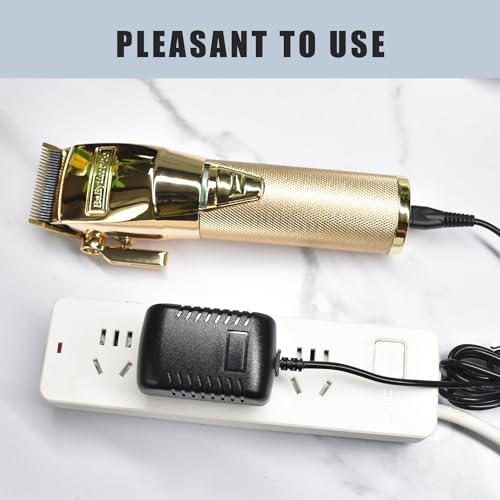 Replacment Charger for BaByliss PRO Trimmer, 4.5V Power Adapter Compatible with BaByliss Hair Clippers Model PRO FX870 FX788 FX787 FXSSM FX820 FX726 FX825 Shaver Charging Cord