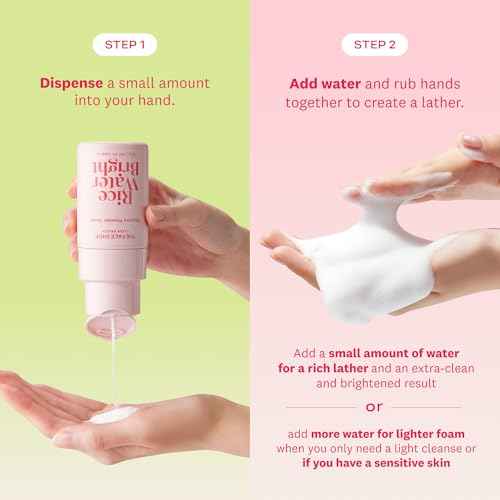 The Face Shop Rice Water Bright Enzyme Powder Wash, Gentle Exfoliating Cleanser with AHAs, Radiant skin, Rice Polish for Face, Korean Skin Care 55g / 1.94 oz