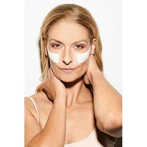 Schaebens Eyes & Lips Mask - With jojoba, Q10, panthenol - for 40 Applications (Pack of 10 x 4 units. 1.5 ml per unit) - for all skin types