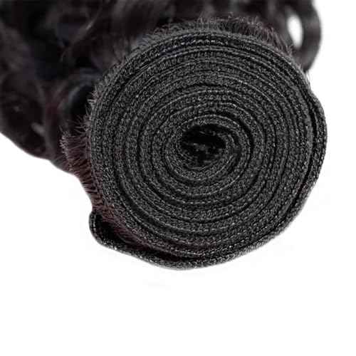 Water Wave Bundles Human Hair Wet And Wavy Human Hair Bundles 24 26 28 Inch Soft And Healthy Unprocessed Brazilian Remy Hair Extensions For Women 3Pcs/Set Deals