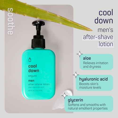 SpaLife Mens Body Wash Gift Set w/ Body Wash, Shave Gel, After-Shave Gel, Shampoo | Mens Skin Care Gift Set | Skincare Christmas Gifts for Men | Gifts for Men | Men's Skincare | 4-Piece