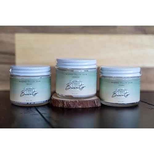 Whipped Tallow Balm, Healing Formula, Pasture Raised, 2 fl oz (Packaging May Vary)