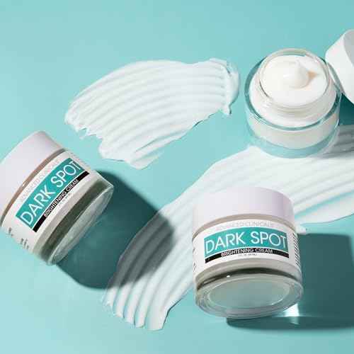 Advanced Clinicals Dark Spot Face Moisturizer | Lactic Acid Lotion For Face With Caffeine, Cocoa Butter, & Vitamin A | Brightening Cream Visibly Reduces Look Of Dark Spots & Uneven Skin Tone, 2 Fl Oz