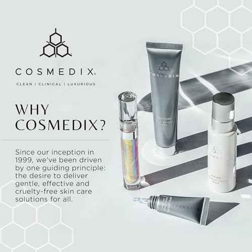 COSMEDIX - Serum 16 Rapid Renewal Serum - For All Skin Types - Boosting Skin's Natural Radiance - Smooths Lines and Wrinkles - Includes Vitamin E and Hydration Boost - Moisture-Rich