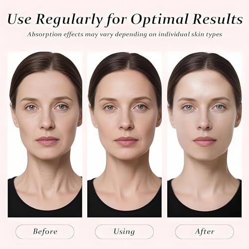 Bio Collagen Real Deep Mask, Bio-Collagen Face Masks - Deep Hydrating Overnight Face Mask, Korean Skincare, 4 PCS Facial Treatments & Masks for Women - Firming & Moisturizing