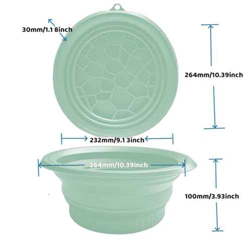 Face Bowl for Ice with Built-in Tray (Green)