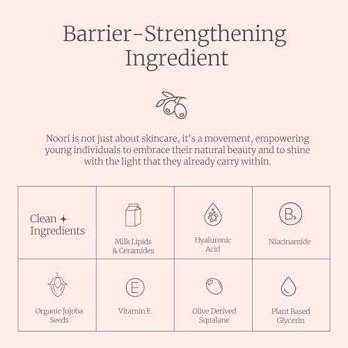 noori Skincare-Girl and a Goat Moisturizer for Teens and Tweens (ages 8+) Formulated by Pharmacist Mom