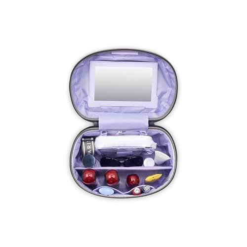 florence by mills Glow Getter Beauty Case, Chestnut