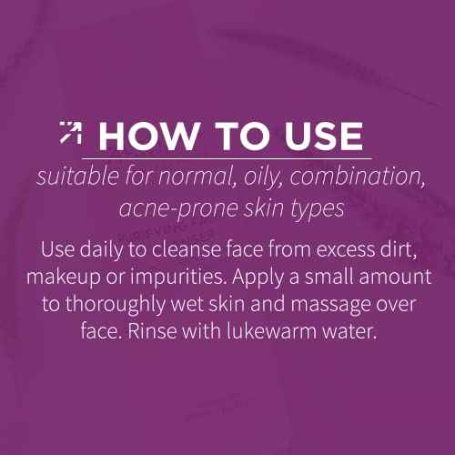 Alchimie Forever Purifying Gel Cleanser antioxidant-rich Facial Cleanser With Anti-Aging Benefits - Natural Ingredients, Perfectly Clean, Radiant, & Healthier-looking Skin 6.6oz