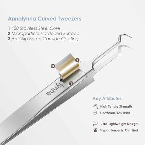 Luma 1 Visual Blackhead Remover Tweezers with Camera - Pimple Popper Tool with Camera 20x Magnification, 1080P, 8 LED Lights, with Blackhead Remover Pimple Popper Tool Kit (6 Piece Kit)