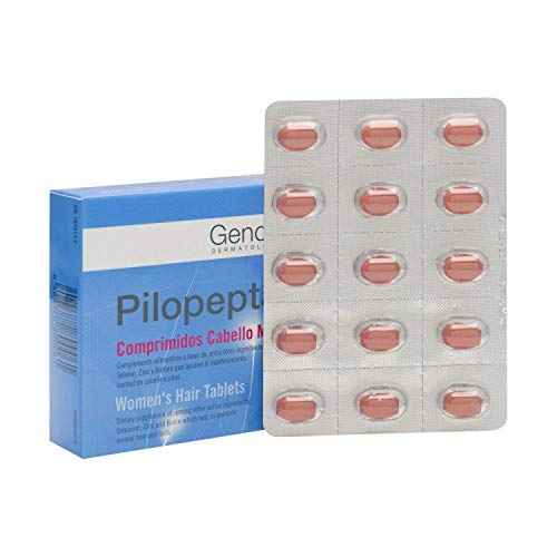 2 Pack Genov? Pilopeptan Woman 30 x 2 (60 Tablets) - Hair Regrowth Treatment - Stop Hair Loss - Nail and Hair Treatment