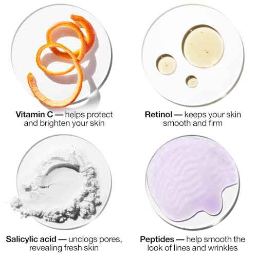 Clinique Smart Night Clinical MD Multi-Dimensional Repair Treatment Retinol With Vitamin C, Salicylic Acid + Peptides | Anti-Aging + Hydrating, 1 Fl Oz