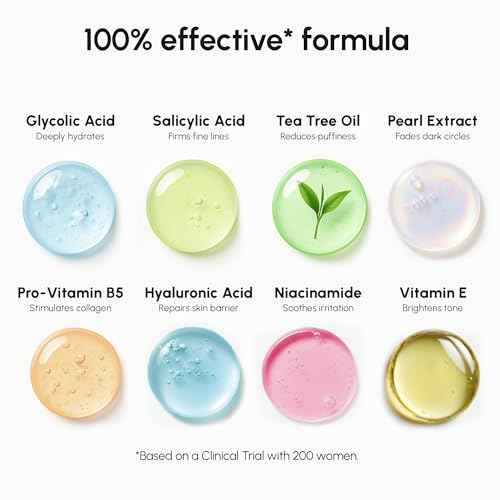 MAREE Glycolic Acid Pads ? 200 Toner Pads for Face Cleansing ? Facial Exfoliating Pad with Tea Tree Oil, Salicylic Acid & Vitamins E, B3, B5 ? Acne Clearing Face Pad, Skin Pore Resurfacing & Radiance