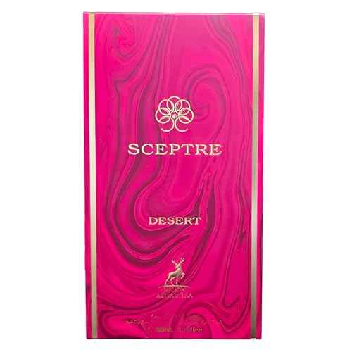 Maison Alhambra Sceptre Desert - Fruity, Gourmand, Woody, Amber - Eau de Parfum Spray for Unisex, 3.4 Ounce / 100 ml