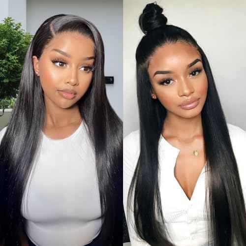Straight Bundles Human Hair 16 18 20 22 Inches 100% Unprocessed Brazilian Virgin Hair Straight Weave Human Hair Bundles 4 Bundles Human Hair Extensions