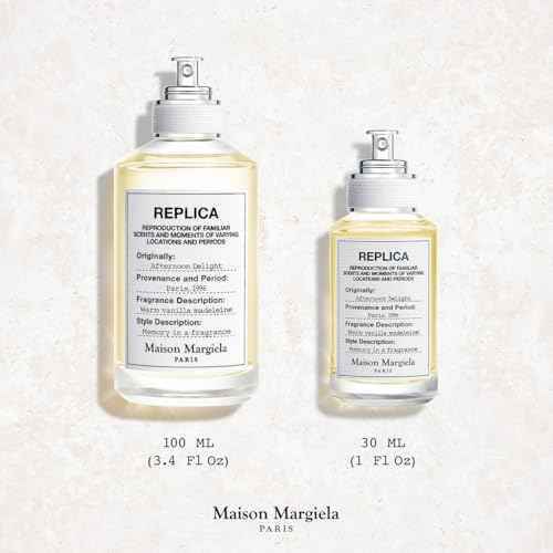 Maison Margiela - Replica - Afternoon Delight Eau de Toilette Gift Set - Warm & Cozy Fragrance - With Vanilla & Sandalwood - 1.0 Fl Oz & 0.3 FL Oz Travel Size