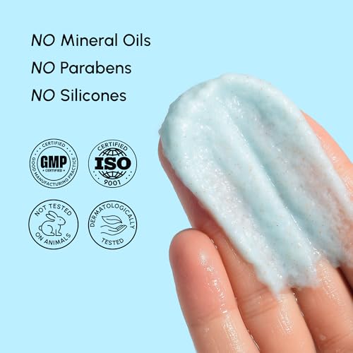 MAREE Face Exfoliator ? Microdermabrasion Facial Scrub & Exfoliating Face Wash for Women ? Collagen & Glycolic Acid ? Gentle Scrub and Exfoliant ? Men Exfoliating Scrubber ? Exfoliante Facial Cleanser
