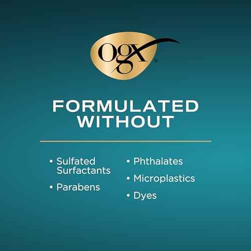 OGX Clarifying Strength + Rosemary Mint Conditioner, Clarifying Conditioner for Oily Hair Visibly Helps Remove Oil & Residue to Clear Away Buildup, Sulfate-Free Surfactants, 13 fl. oz