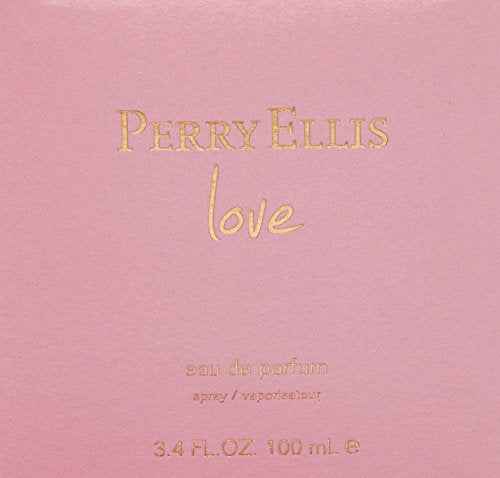 Perry Ellis Love Eau de Parfum Spray for Women, 3.4 Ounce