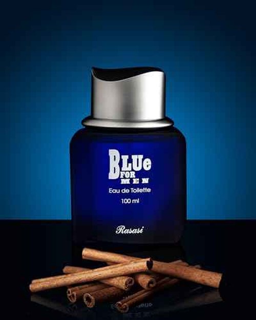 Rasasi Blue Eau De Toilette Spray for Men, 3.4 Ounce