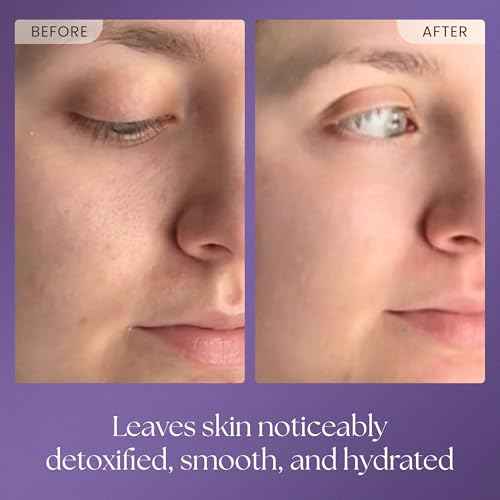 Prakti PaviPure Warming Detox Mask, Clears & Minimizes Pores, Smooths & Hydrates with Natural AHAs, 1.8 fl oz