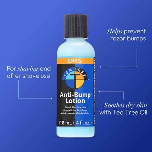 ORS Tea Tree Oil Anti Bump Lotion 4 Ounce (Pack of 2)