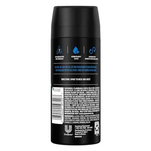 Axe Bodyspray Anarchy for Him 4 oz (Pack of 2)