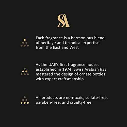 Swiss Arabian Sehr Al Sheila - Luxury Products From Dubai - Long Lasting, Addictive Personal EDP Spray Fragrance - Seductive Signature Aroma - 3.4 Oz