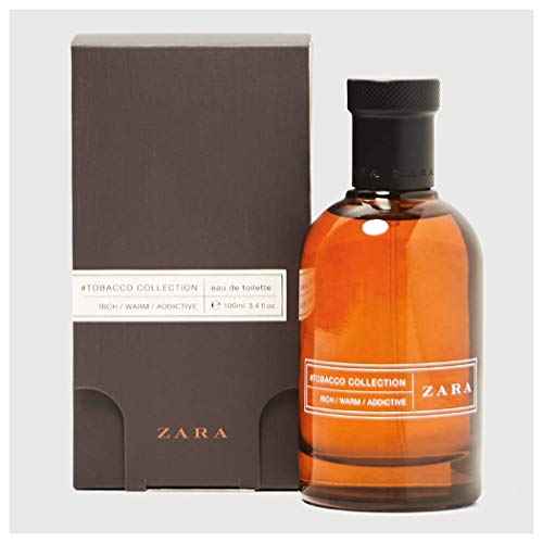 Zara Men¡¯s #TOBACCO COLLECTION RICH/WARM/ADDICTIVE Eau De Toilette 3.4 fl.oz.