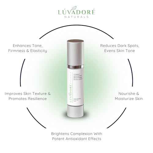 Vitamin C Skin Care Facial Lotion ? Antioxidant Cream for Face ? Deeply Hydrating Brightening Cream for Dark Spots, Uneven Skin Tone ? Anti-Aging and Rejuvenating Formula
